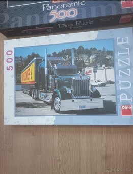 Puzzle Dino 500 dílků + dětské puzzle dinosaurů 30 dílků - 4