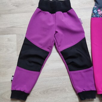 Softshellové kalhoty s fleecem UNUO 86/92 - 2 ks - 4