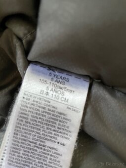 Pěřivá bunda Gap vel. 5 let - 4