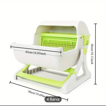 Poloautomatické WC pro kočky - 4