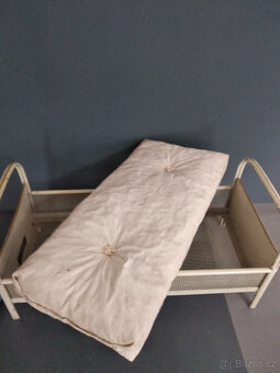 Postýlka cca 30cm pro panenky secesní - 4