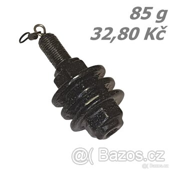Rybářská krmítka koncová Sendvič válec 55-100 g Sleva 20% - 4