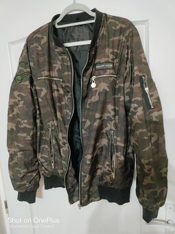 MASKÁČOVÝ ORIGO - BOMBER PHILIPP PLEIN VEL.S - 4