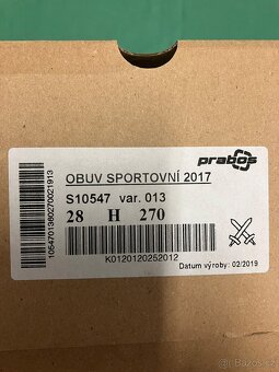 Sportovní obuv AČR 2017 - Prabos - (botasky) NOVÉ - 4