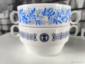 Gastro polévkové porcelánové misky, ČSSR - 4