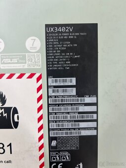 Asus Zenbook UX3402 Pouze rozbalen - 4