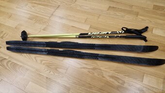 Dětské běžky 120 cm + hůlky - 4