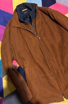 BUGATTI LUXUSNÍ STYLOVÁ PÁNSKÁ BUNDA-VLNĚNÝ KABÁT XXXL - 4