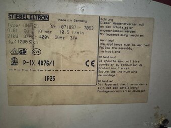 Ohřívač vody STIEBEL ELTRON - 4