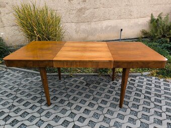 Art Deco jídelní rozkládací stůl Jindřich Halabala - 4