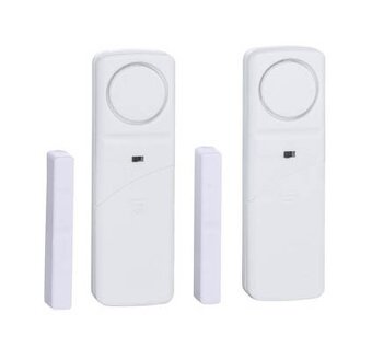 Okenní síť proti hmyzu - hliník + 2ks alarmu - 4