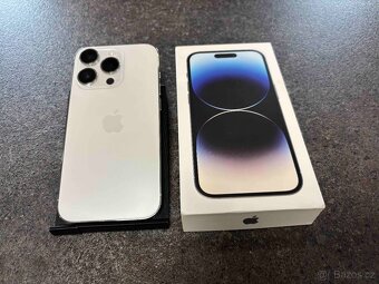 Apple iPhone 14 Pro 128 GB Silver, krabička, kabel - 4