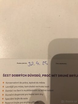 poukaz na slevu na bryle grand optical 1700,- - 4