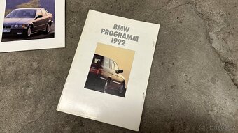 Staré katalogy BMW 1991 - 1993, E36, E34, E32, E30 a podobné - 4