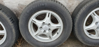 Hyunday 15" Alu Kola+letní pneu 215/65 R-15 - 4