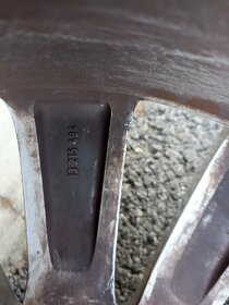 Prodám originální ALU kola Opel 18" - 4