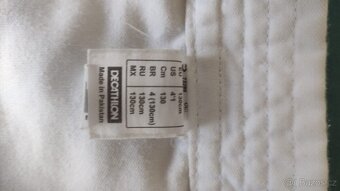 detske judo kimono Decathlon vel. 130cm - 4