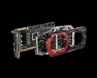 MSI GTX 970 GAMING 4G OC, 4GB GDDR5 - DVI, DP, HDMI - 4
