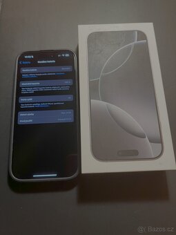 iPhone 16 Pro 256 Gb - Zánovní - TOP stav - Záruka - 4