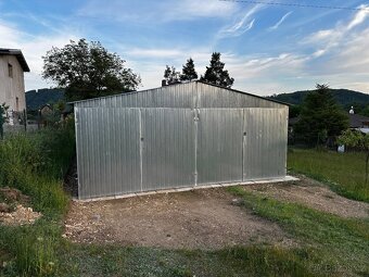 Garáž 6x6m pozinkovaný plech - 4