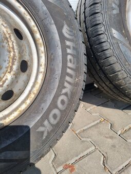 Pneu 225/70 R15C Hankook + disk 5x130,ET68 - 2ks - 4