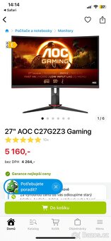 Prodám herní monitor LOC - 4