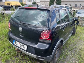 VW Polo Cross 1,9 74kW havarované - 4