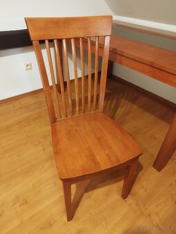 Jídelní stůl,židle,konferenční stolek, set - 4