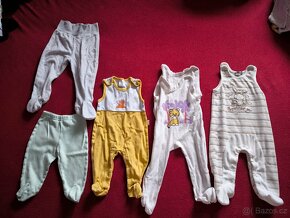 Oblečení pro miminko holčičku, velikost 74, 90ks - 4