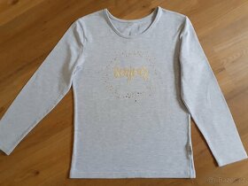 Trička s dlouhým rukávem 2x, vel. 158, Betty Mode - 4
