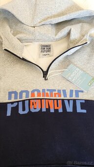Mikina s kapucí NOVÁ Tchibo vel. 170/176 - 4