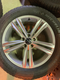 Alu disky R18 5x112 Sebring pro VW Tiguan + pneu - 4