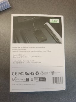 Carlinkit 2air – bezdrátové Apple CarPlay a Android Auto - 4