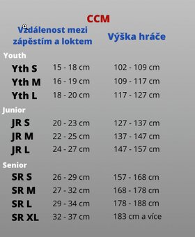 Chrániče loktů YT-S Tacks 9550 CCM - 4