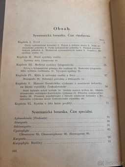 Kniha Systematická botanika I - Dr.F.A. Novák 1930 - 4