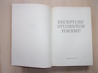 Miroslav Černý - RECEPTURY STUDENÝCH POKRMŮ r. 1976 - 4