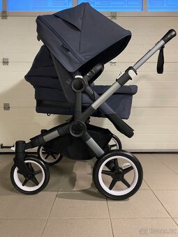 💜🖤 TOP STAV Bugaboo Donkey 5 DUO stormy blue 🖤💜 - 4