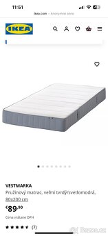 Rozkladacia posteľ Brimnes Ikea - 4