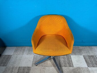 Designová židle Vitra Softshell Chair 2 kusy oranž - 4