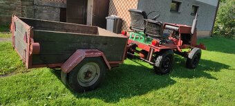 Traktor domácí výroby 4x4 - 4