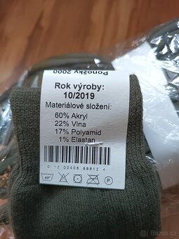 Ponožky AČR TERMO zimní vz.2000 - 4