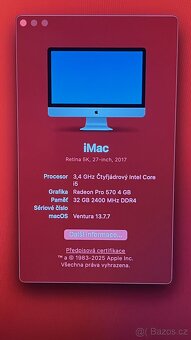 Apple iMac 27" 5K (2017) /32GB RAM/Intel i5/1,51TB SSD - 4
