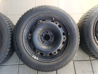 Zimní pneu+disky Škoda 185/60 R15 5x100 - 4