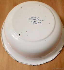 Smaltovaná retro miska - 4