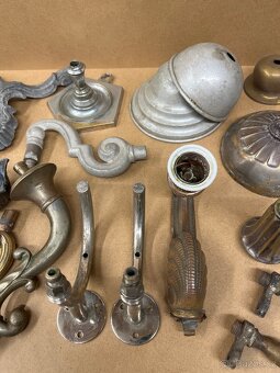 Starožitné součástky na světla - 4