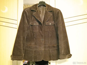 Manšestrové sako dámské vel. 42 - 4