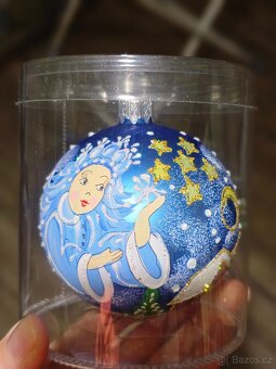 Vánoční ozdoby, ručně malované - 4