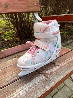 Lední/kolečkové brusle vel. 33-36 - 4