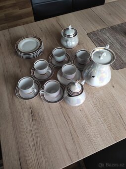 Porcelánový čajový servis - 4