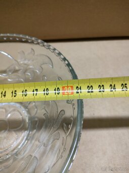 Skleněná mísa 21cm - 4